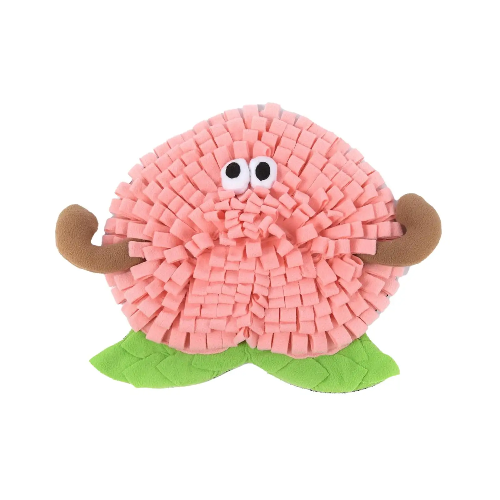 Nallwabiu Snuffle Mat For Dogs Fruit Shape Pet Sniffing Mat Enrichment Pet Foraging Mat For Smell Training And Slow Eating Dog Mental Stimulation Toys Stress For Feeding. Pink16.5*19.7