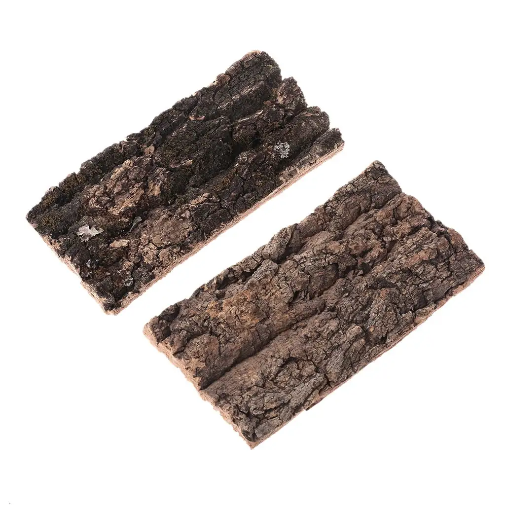 Natrual Cork Bark Flat Cork Bark for Orchids Airplants Reptiles Terrariums