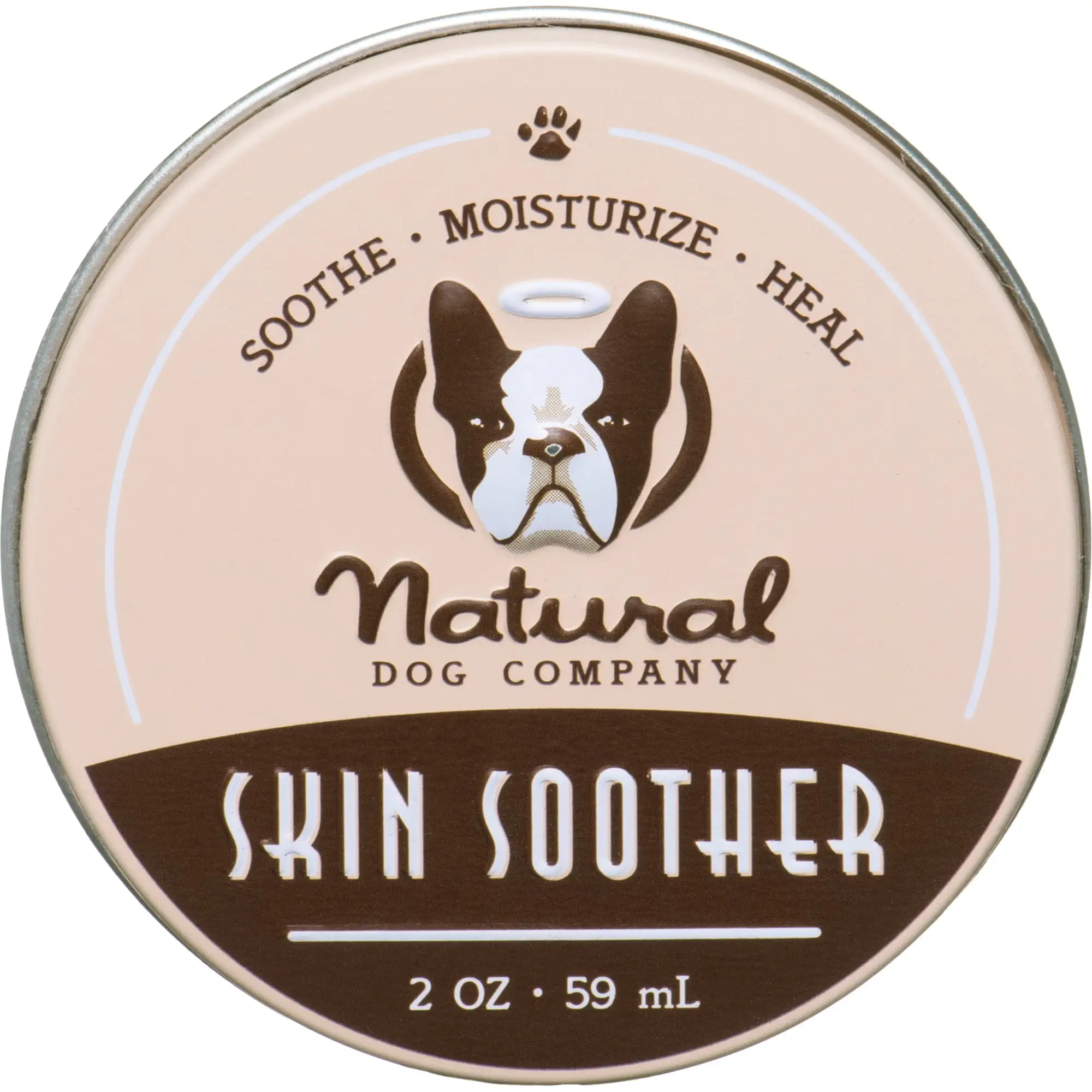 Natural Dog Company Skin Soother 2 oz Tin. Dog Healing Balm