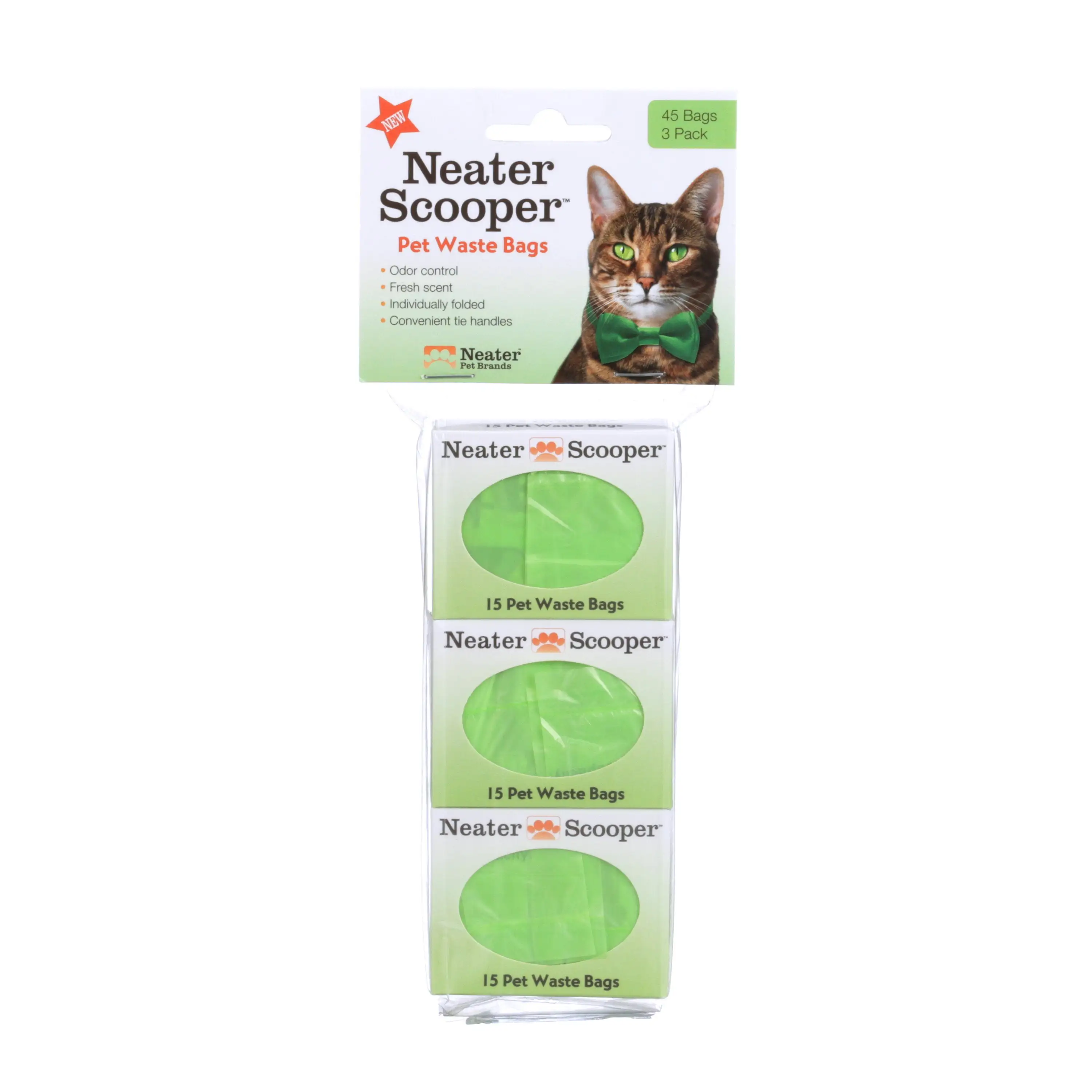 Neater Pets Neater Scooper Cat Litter Scoop Refill Bags. 45 Count