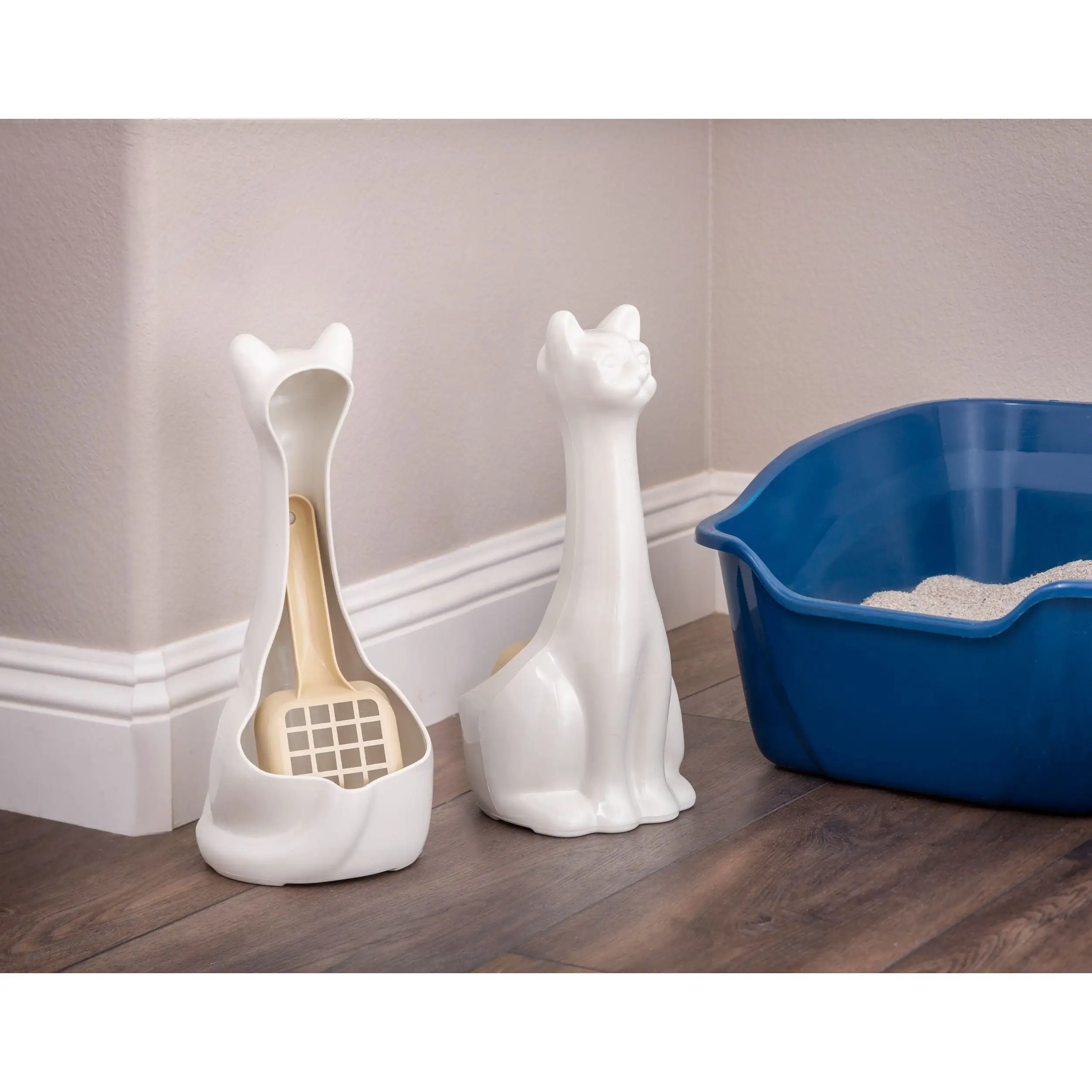 New Age Pet. Cat Litter Scoop Holder. Multiple Colors