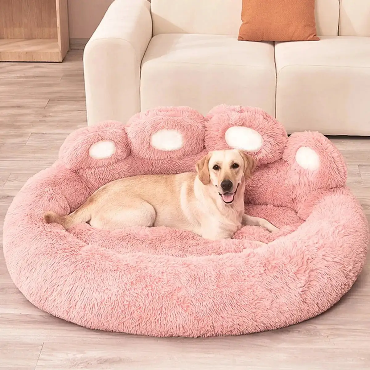 New Dog Sofa Beds for Small Dogs Warm Accessories Large Dog Bed Mat Pets Kennel Washable Plush Medium Basket Puppy Cats Supplies