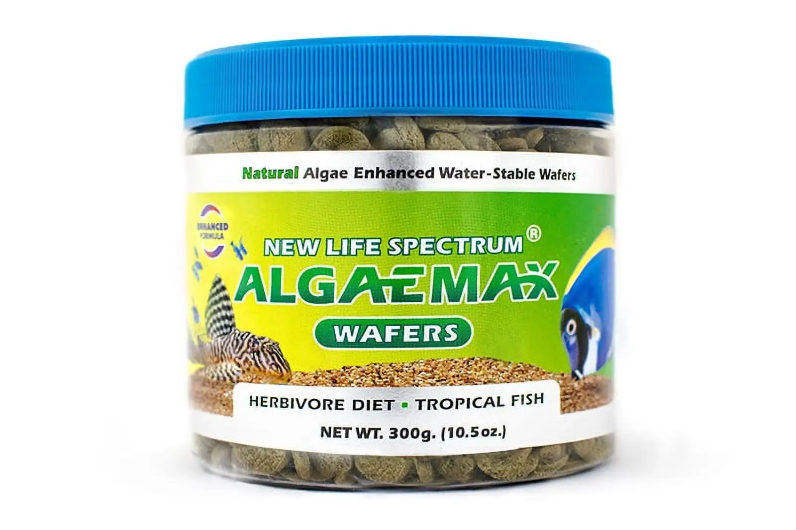 New Life Spectrum AlgaeMax Tropical Fish Food Wafers. 10.5 oz