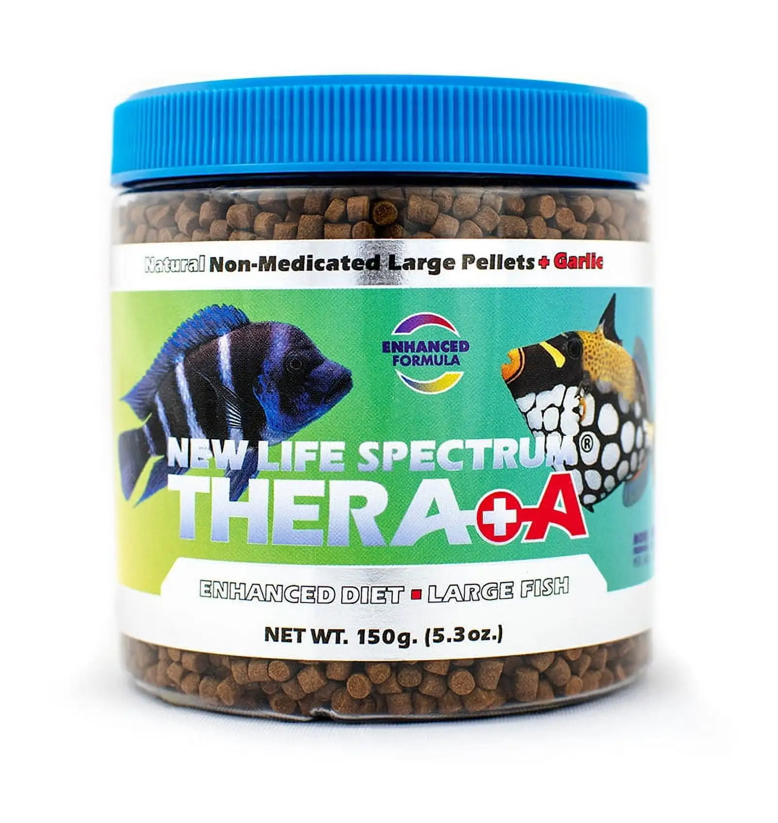 New Life Spectrum Thera A Enhanced Diet Fish Food Pellets. Large. 5.3 oz