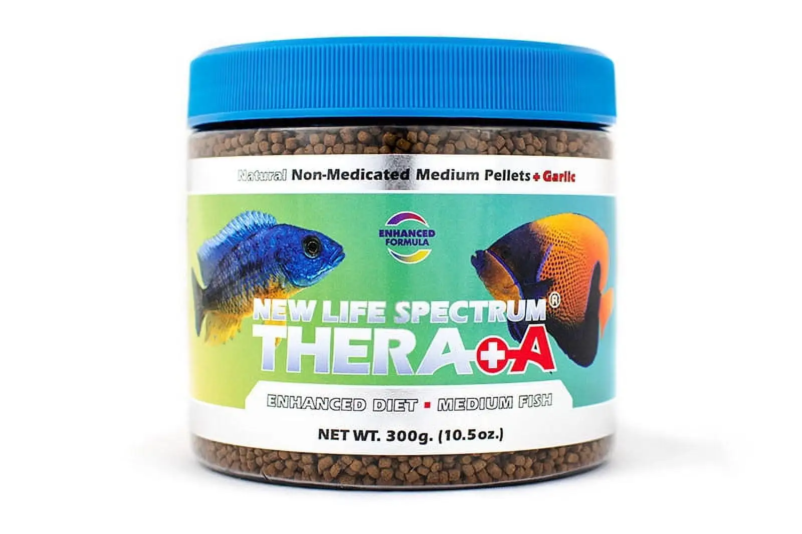 New Life Spectrum Thera A Enhanced Diet Fish Food Pellets. Medium (2-2.5mm). 10.5 oz