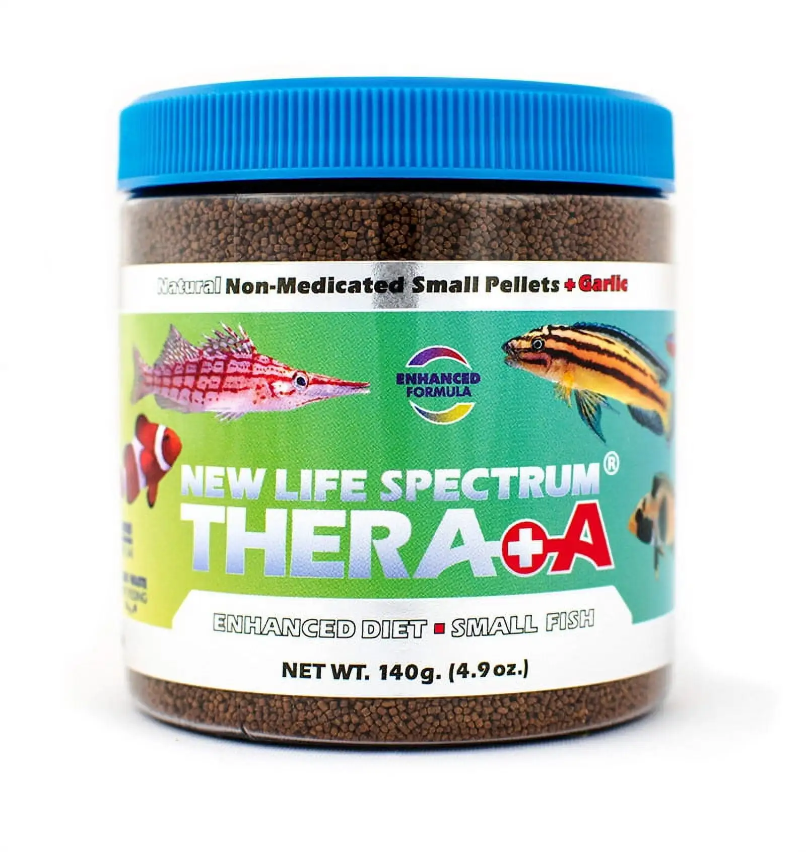 New Life Spectrum Thera A Enhanced Diet Fish Food Pellets. Small (0.5-0.75mm). 5.3 oz