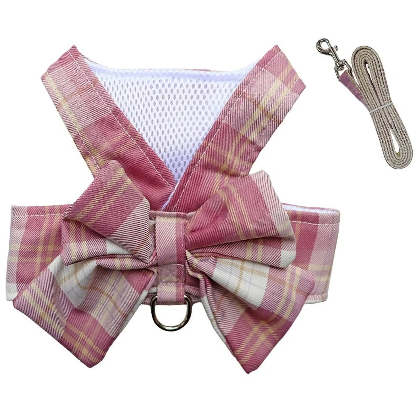 No Pull Dog Vest Harness for Medium Dogs with Easy Control Handle Strap for Puppy Walking.Training. No-Choke Breathable Cute Dog Harness (Pink-XS)