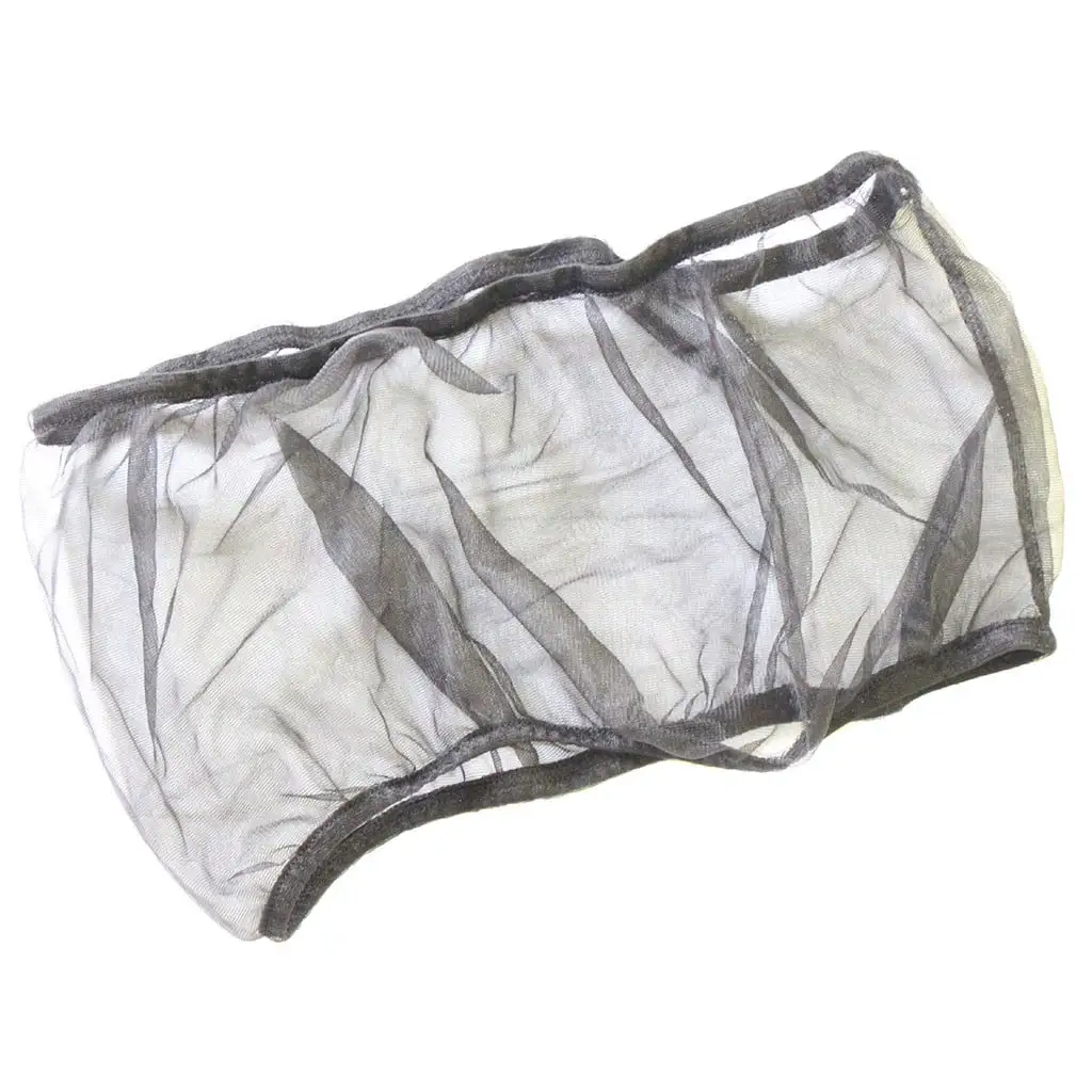 Noarlalf Protective Cover Soft Airy Bird Cage Catcher Stretchy Nylon Mesh Net Cover Parrot Cage Skirt Garden Tools 5*5*1