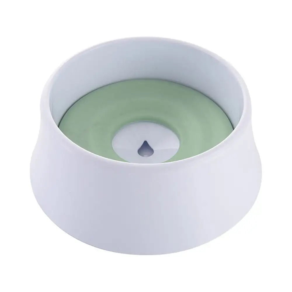 Non-wet mouth water bowl floating splash-proof anti-wet large-capacity cat dog drinking bowl