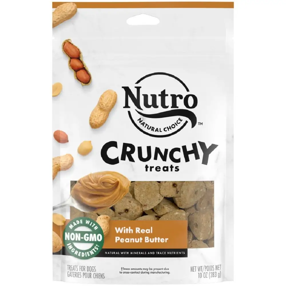 Nutro Crunchy Peanut Butter Dog Treat 10oz