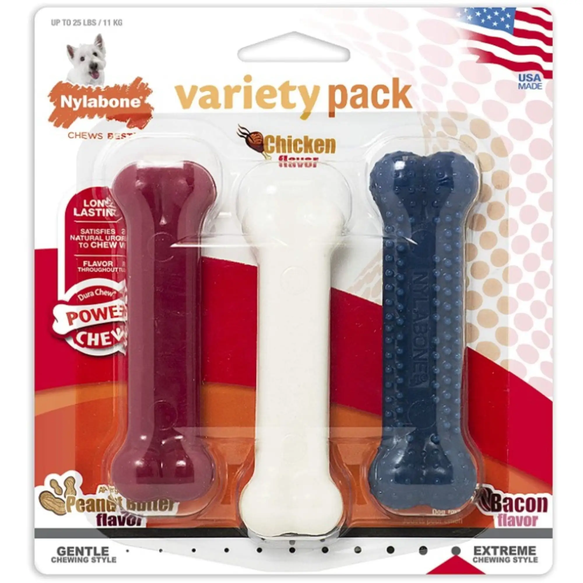 Nylabone Dura Chew Variety Pack