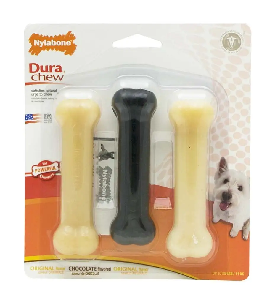 Nylabone Durable Dog Chew Toy Triple Pack Durable Dog Chew Toy Triple Pack