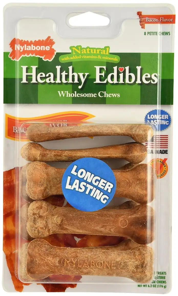 Nylabone? Healthy Edibles? Wholesome Bacon Petite Chews