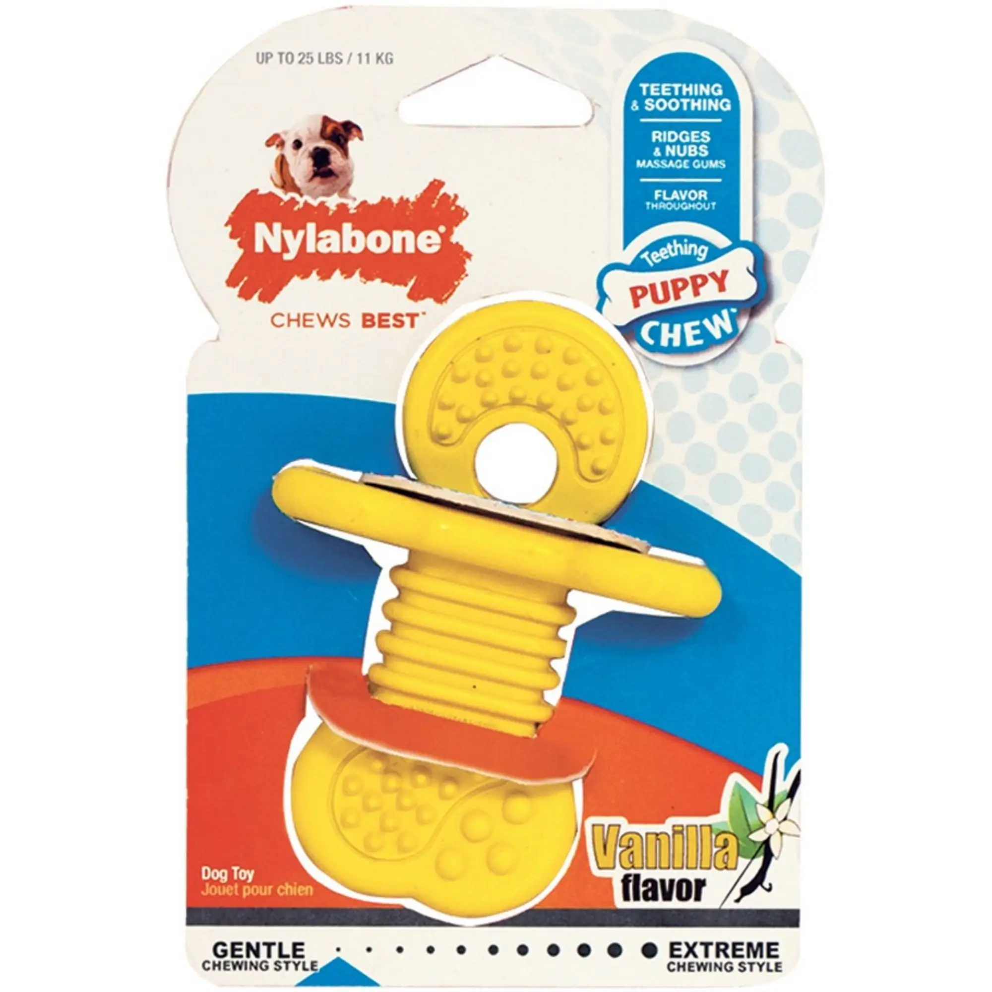 Nylabone Puppy Chew Nylabone Puppy Teether Chew Toy Small BULK - 6 Toys - (6 x 1 Pack)