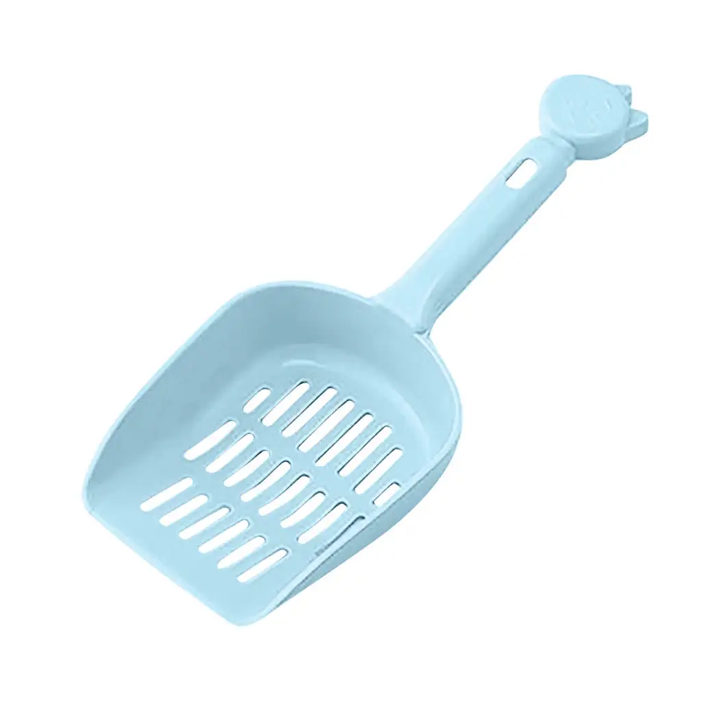 OAVQHLG3B Plastic Cat Litter Scoop Pet Care Sand Waste Shovel Hollow Litter Scoop Shovel Deep Scoop Shovel Reptile Litter Cleaner Scoop for Sifting Kitty Cats Litter