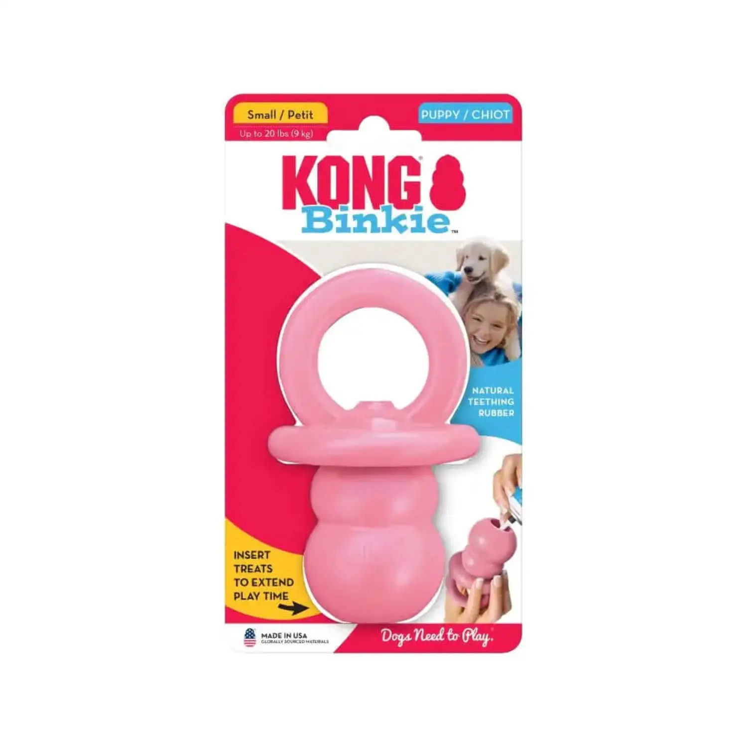 ONG Binkie Puppy Toy Assorted