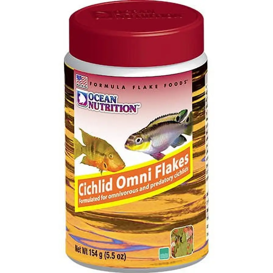 Ocean Nutrition Formula Flake Foods Cichlid Omni Flakes