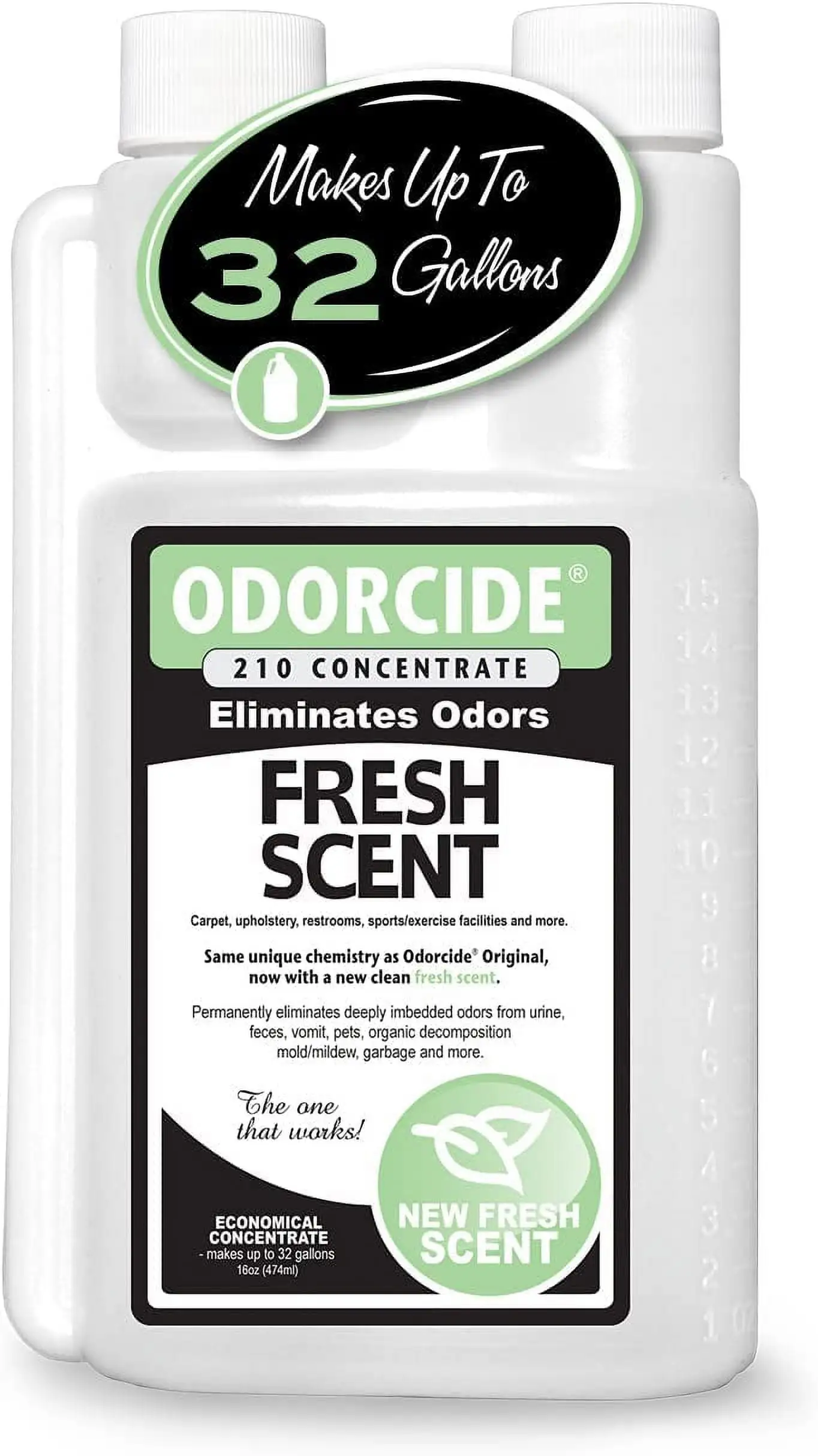 Odorcide Fresh Scent Concentrate Odor Remover 16 Ounces - 210FS-P