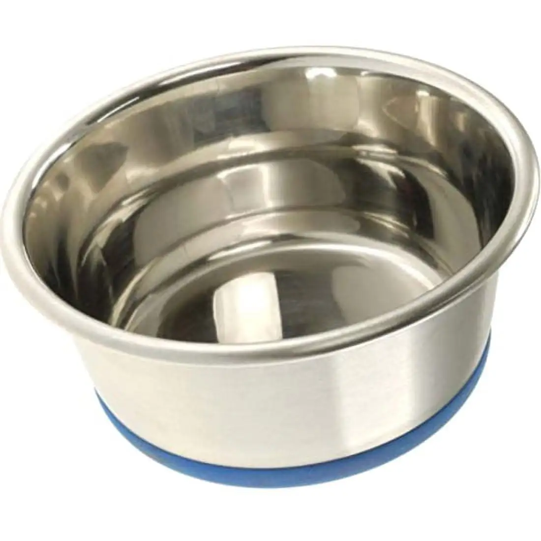 Our Pet Premium Rubber-Bonded Stainless Steel Bowl. 0.75pt.