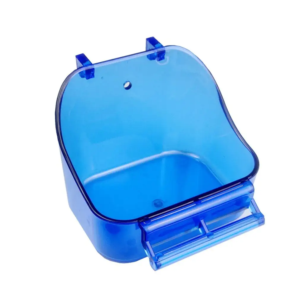 Parrot Bath Box Small Bird Bath for Cage Bathing Tub for Pet Birds Small Birds Canary Bird Cage Supplies Accessories