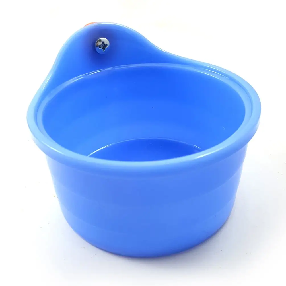 Parrot Plastic Bath Box Parakeet Small Pet Bird Bathing Tub Bird Cage Bath Accessory