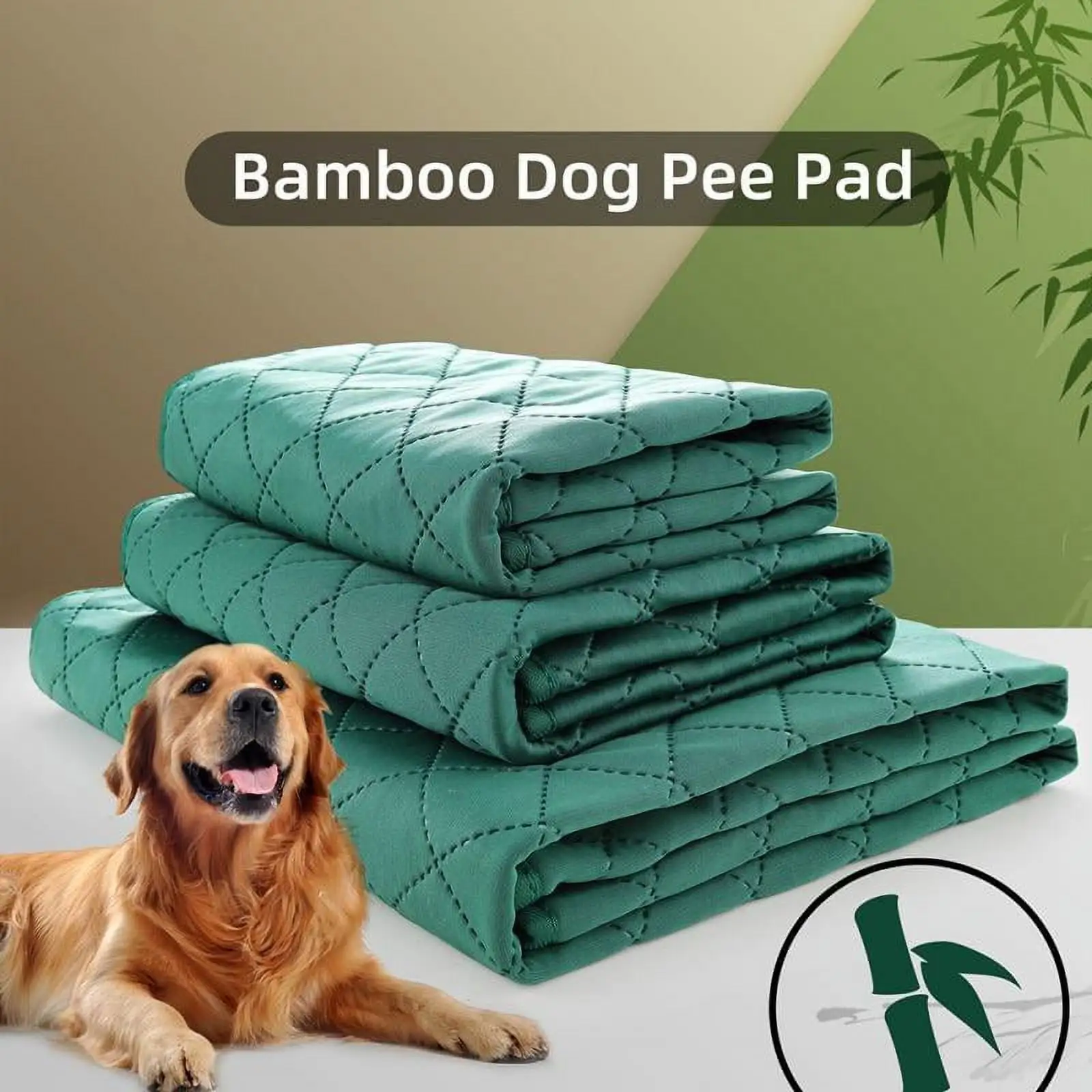 Pee Pads for Dog. Washable Non Slip Dog Mats with Great Urine Absorption.Reusable Puppy Pee Pads for Whelping.Potty.Training.Playpen Crate