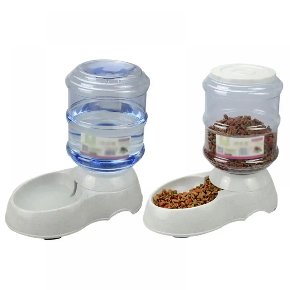 Pet Automatic Feeder.Food and Water Dispenser. Cat Dog bowl