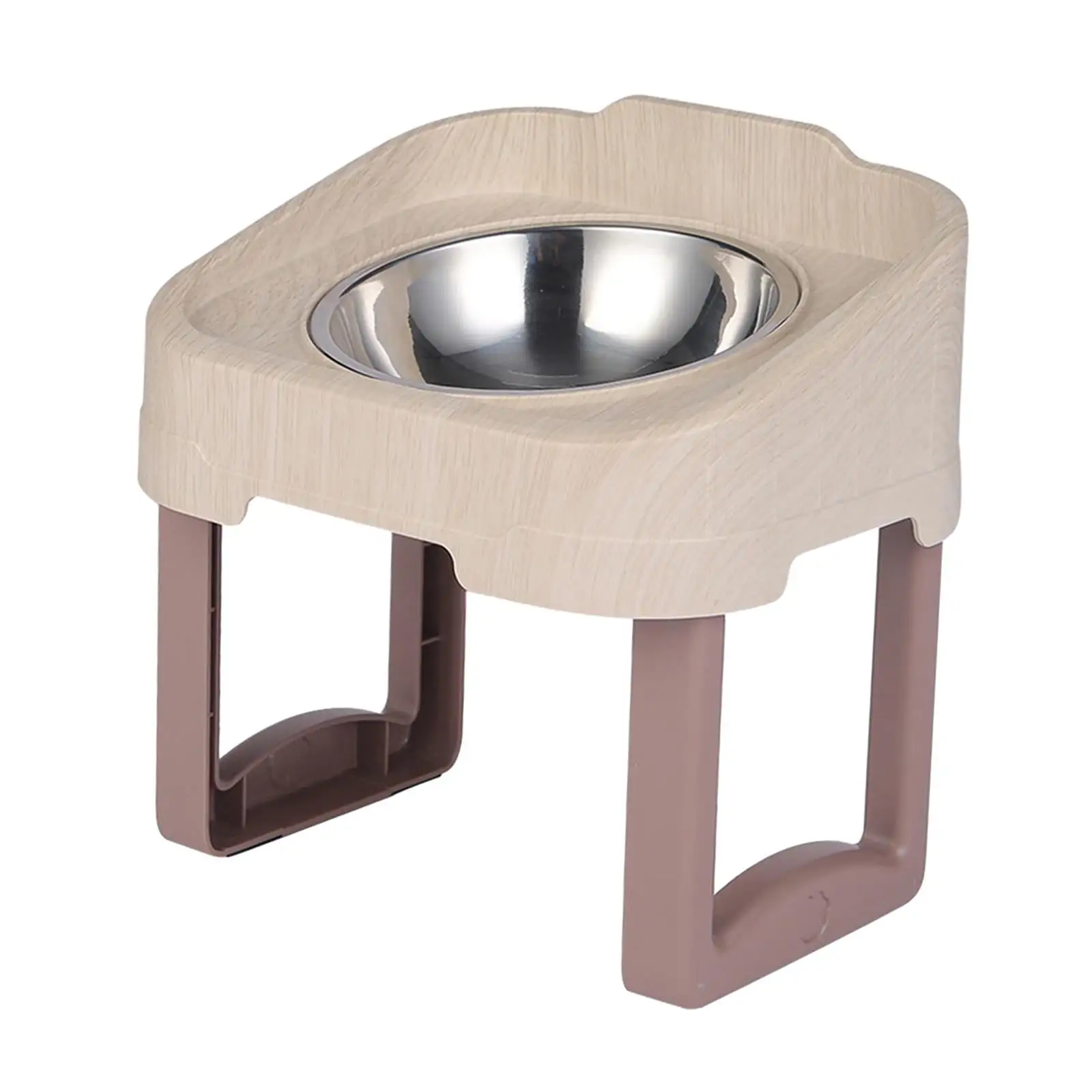 Pet Bowl 15 degree Tilted Raised Dogs Bowl for Small Medium Large Dogs Indoor