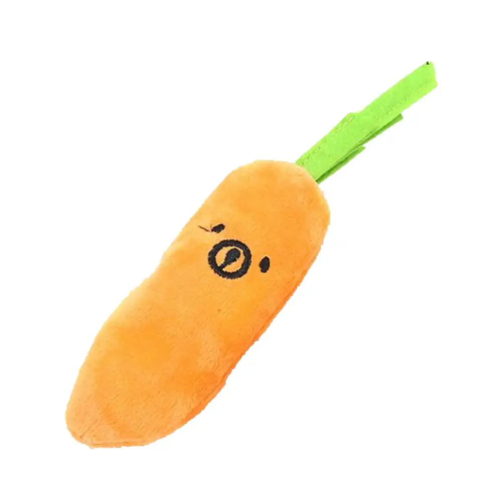 Pet Chewing Toys Carrot Design Toy Dog Lovely Plush Toys Pet Supplies (Bear)