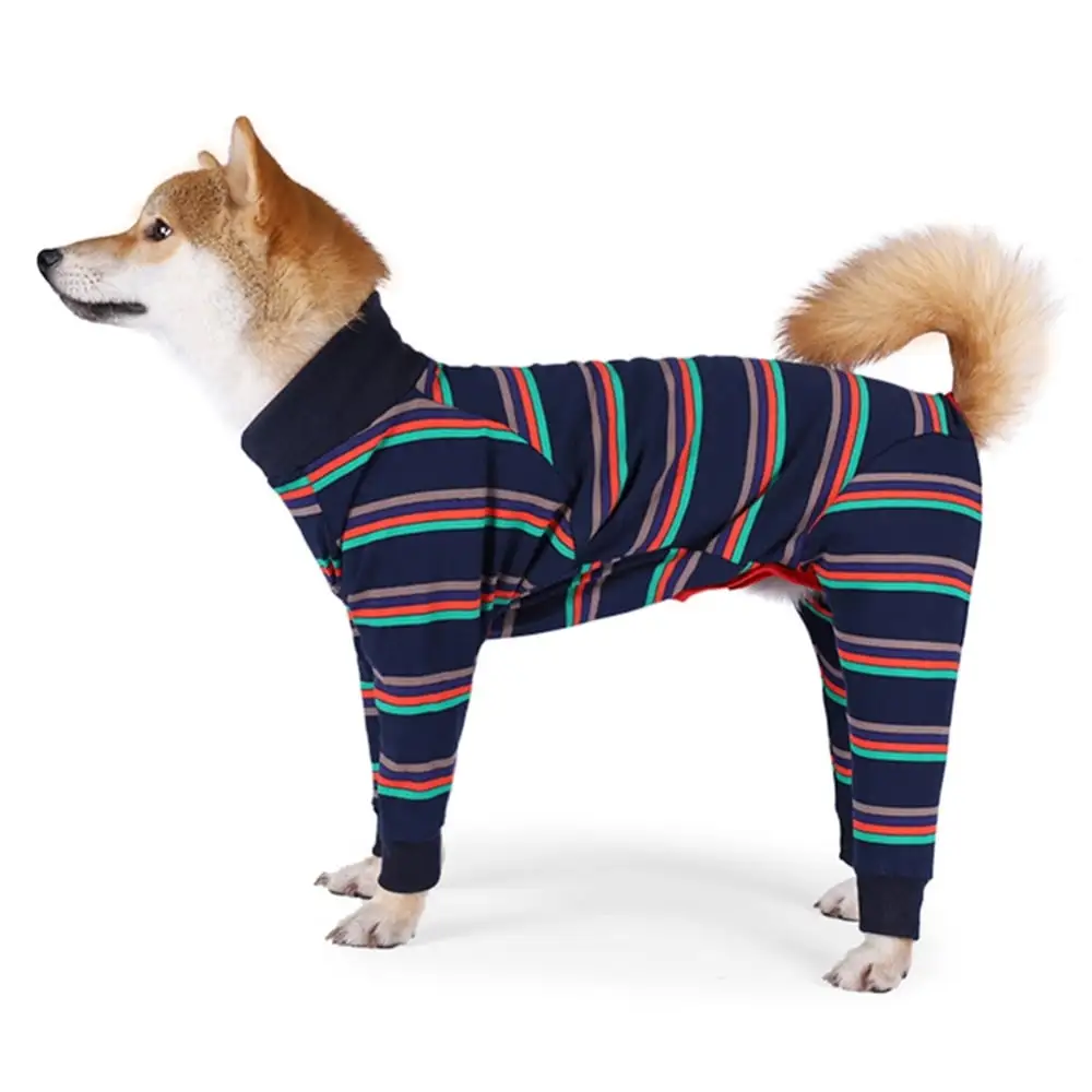 Pet Dog Post Surgery Recovery Suit. Physiological Shirt Clothing Jumpsuit.T-Shirt Prevent Licking Costume for Large Medium Dogs