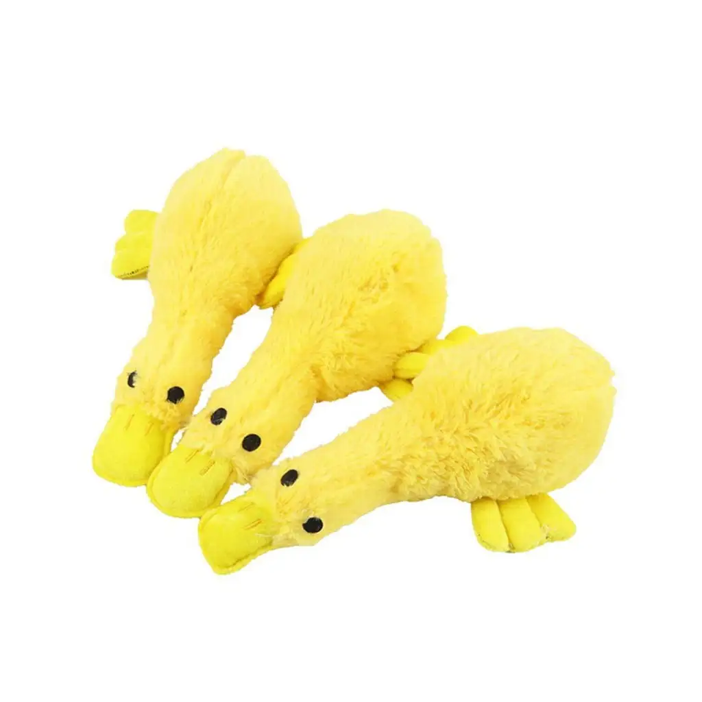 Pet Others Large Yellow Duck Dog Toy Dog Squeaky Toy plush Dog Toys Pet Supplies