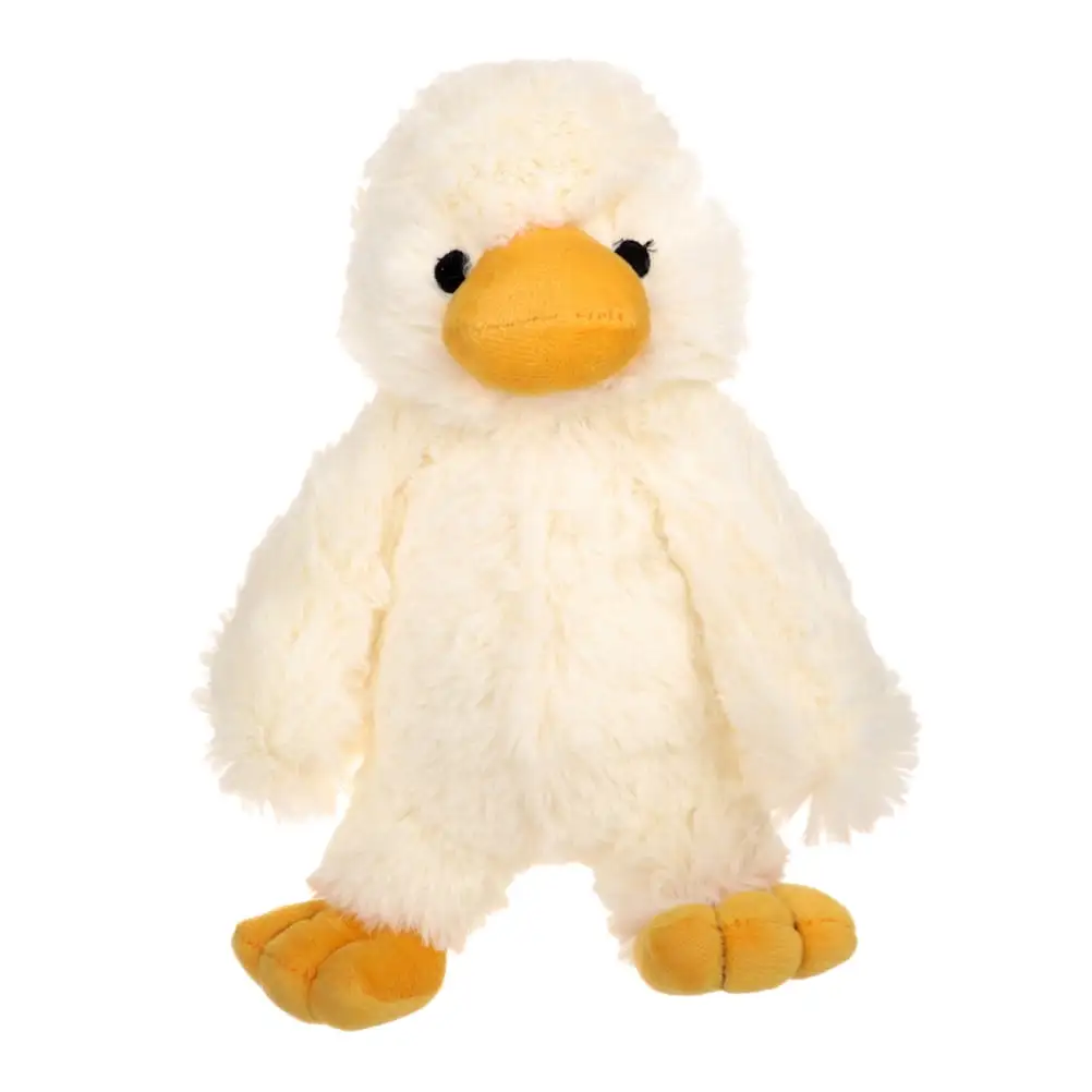 Pet Plush Toy Super White Duck Plush Vocal Interactive Toy for Small Medium Large Dogs Cats Breeds Chew and Play Game Toy - Large Size