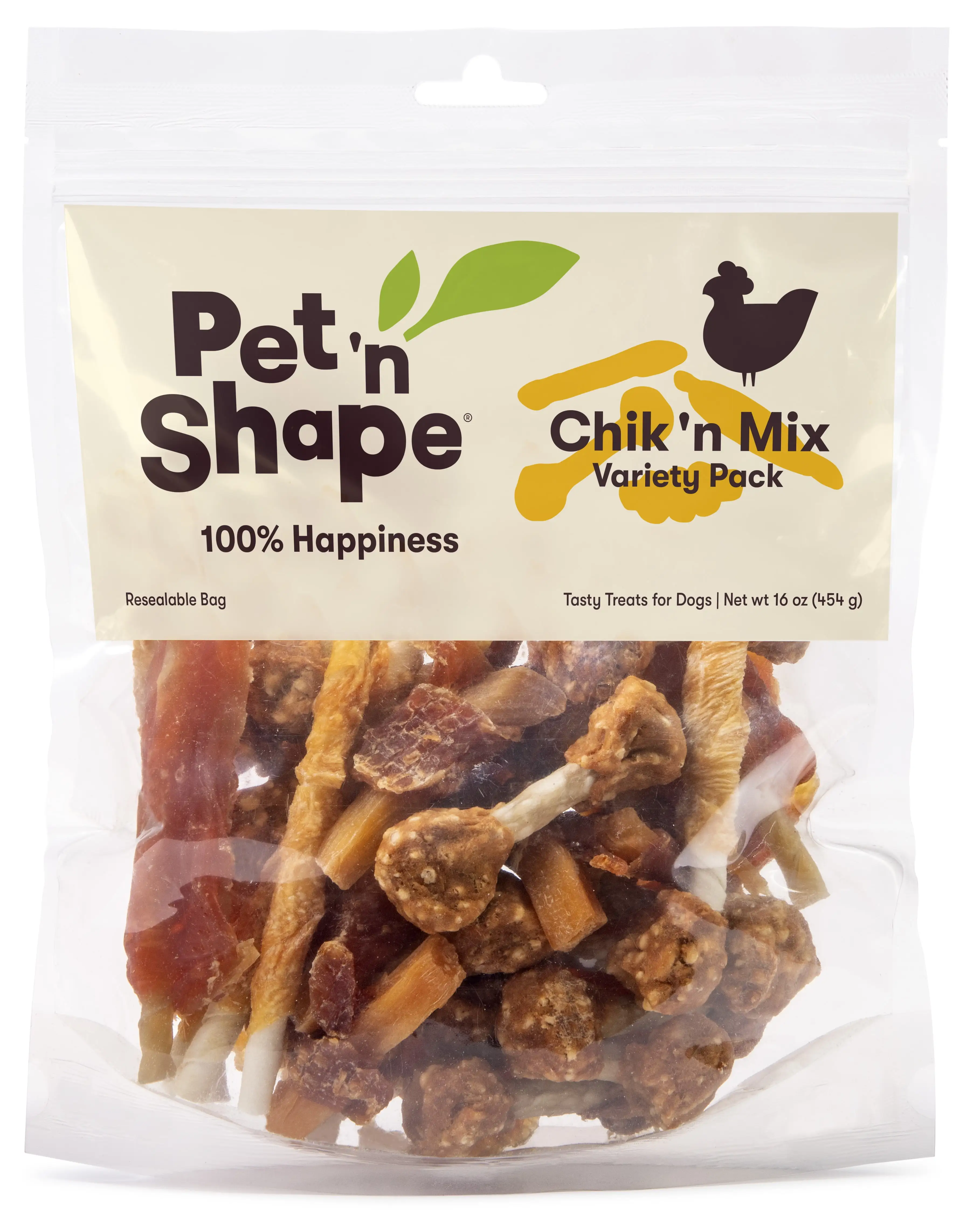 Pet 'n Shape - Chik 'n Mix Variety Pack - Puppy Treat Mix. Dog Rewards and Snacks - 16 oz ?? Healthy Dog Treats