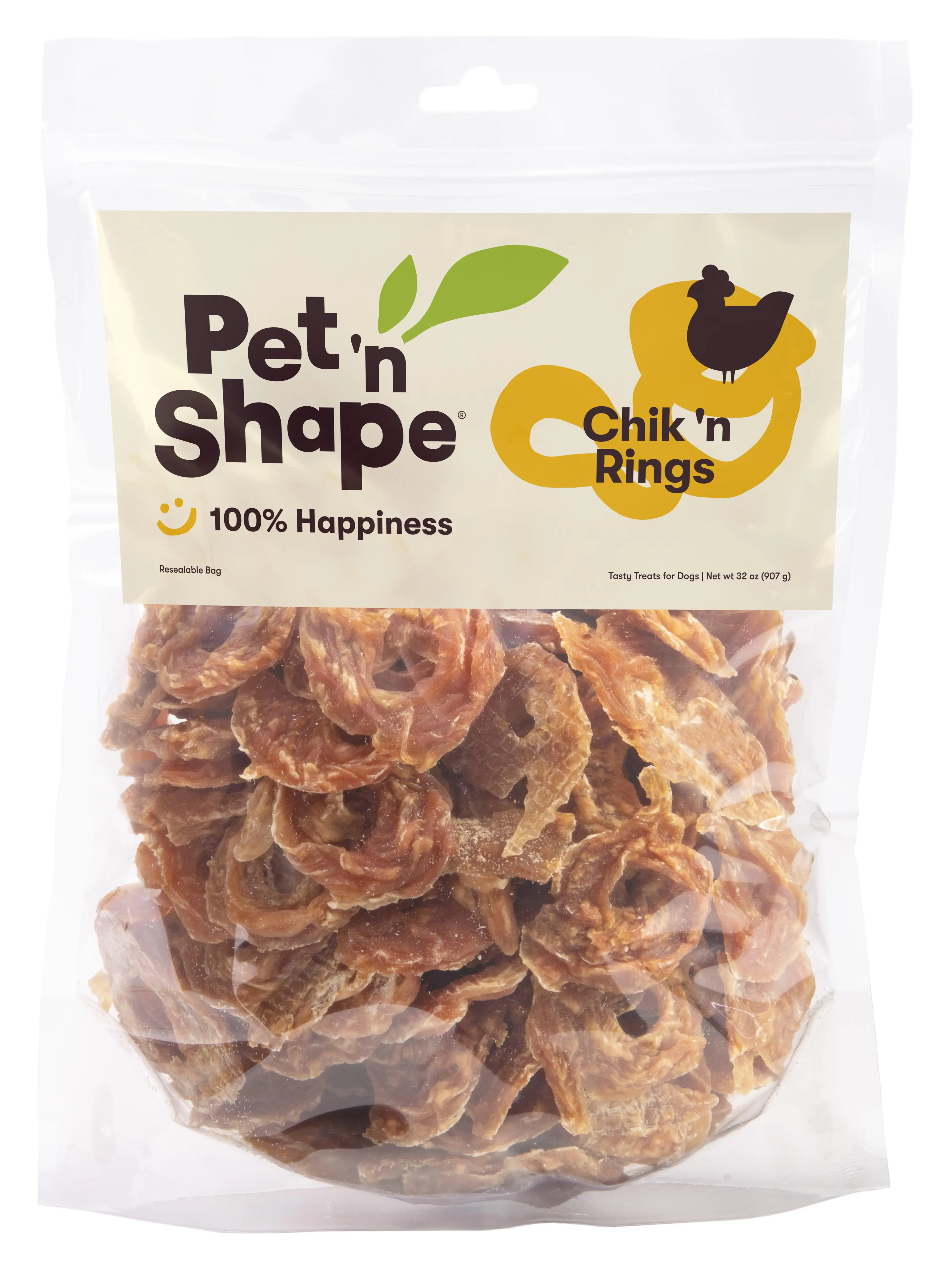 Pet 'n Shape Chik 'n Rings Jerky Dog Treats - 2 Pound