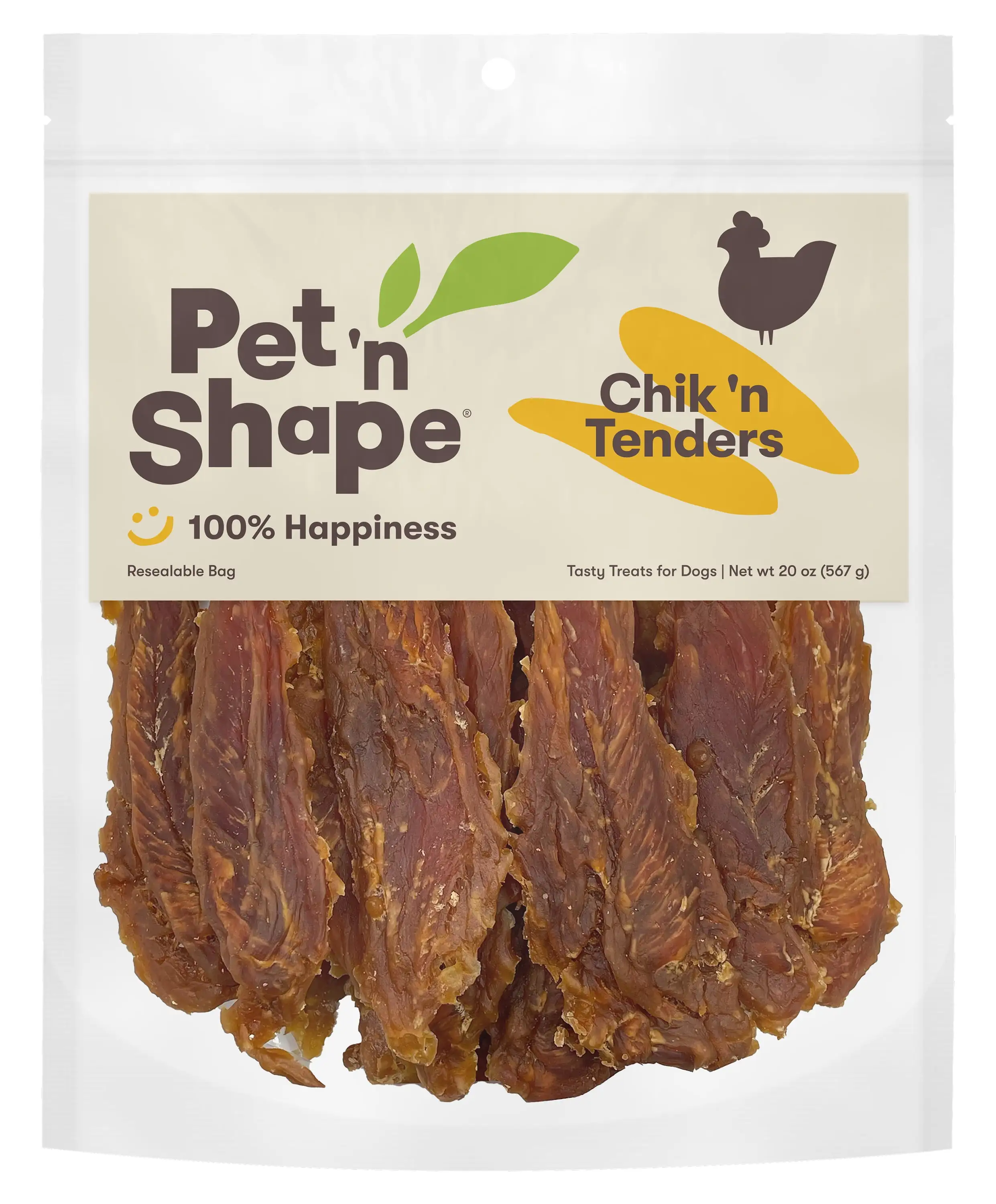 Pet 'n Shape Chik 'n Tenders. 20 oz - Healthy. Protein Rich Treats for Dogs - Dog Chews