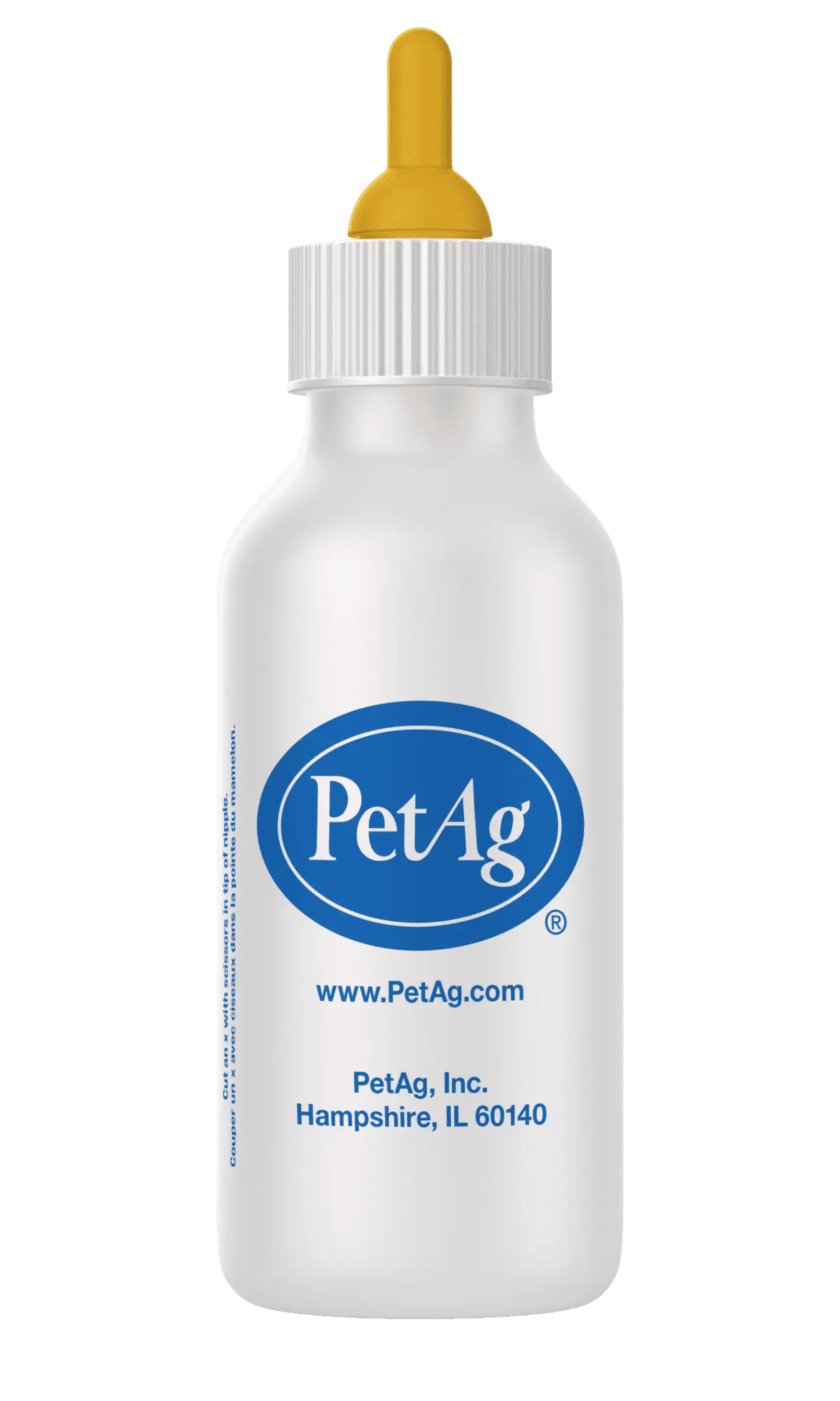 PetAg Nurser Bottle for Neonate Milk Replacers. 2 fl oz