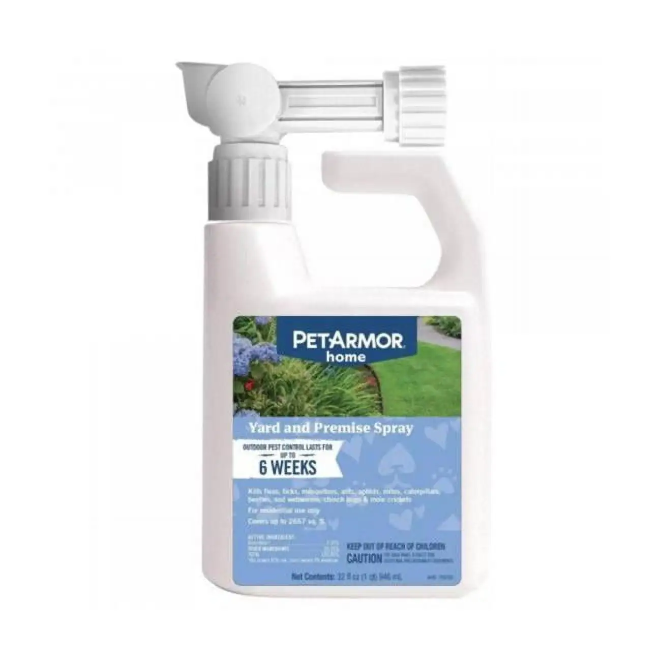 PetArmor 1232 Home Yard and Premise Outdoor Pest Control Spray for Dogs - 32 oz.