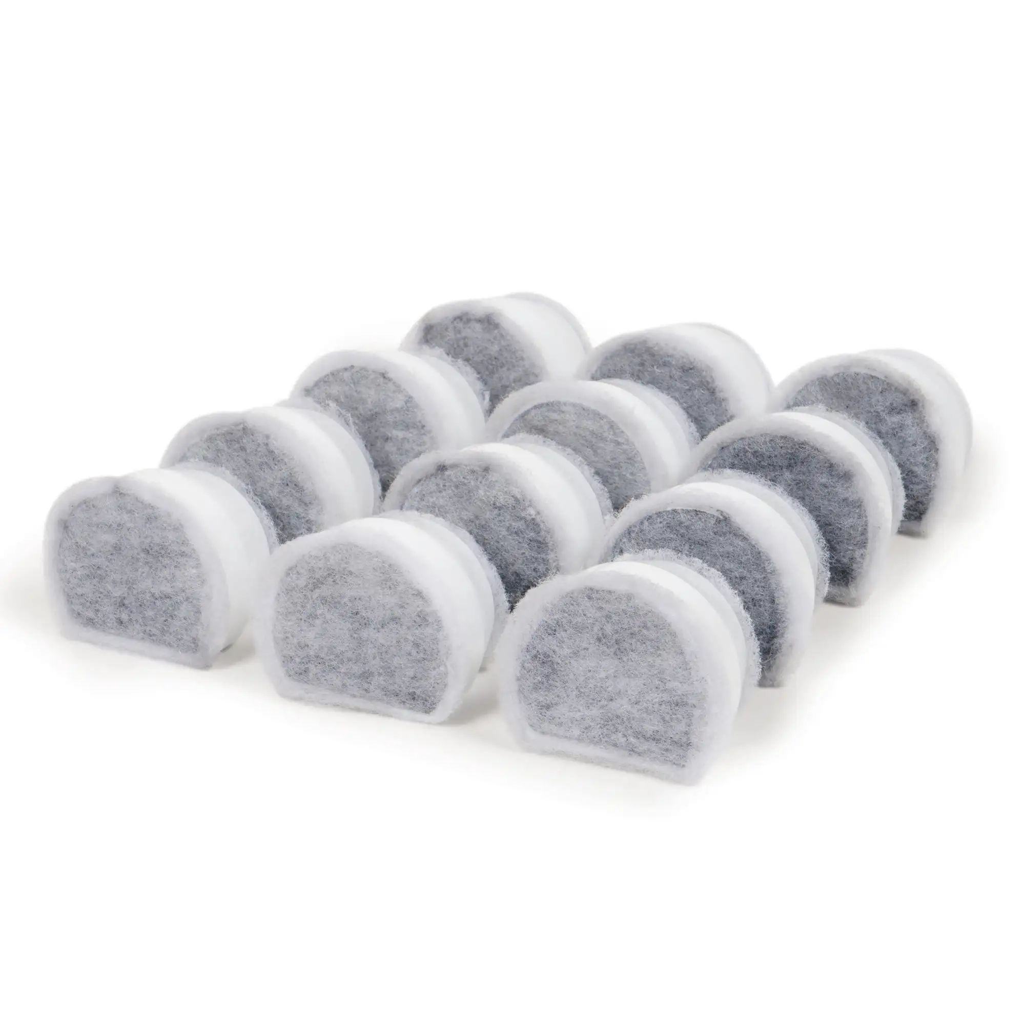 PetSafe Drinkwell Replacement Single Cell Carbon Fountain Filters for Cats & Dogs. 12-Pack