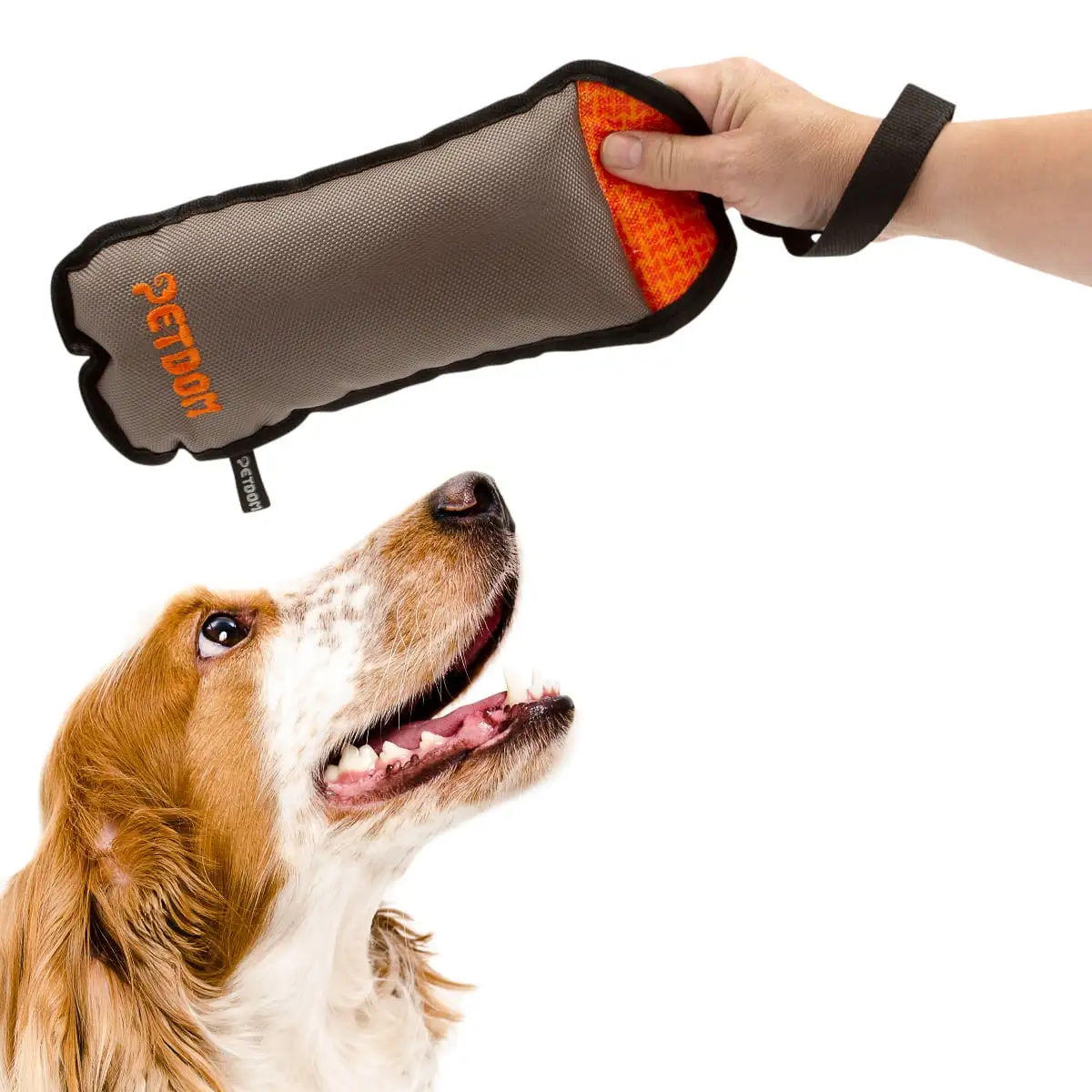 Petdom Squeaky Dog Toys to Chew Fetch Tug. Interactive Pets Toy for Puppies to Adult. Chewing