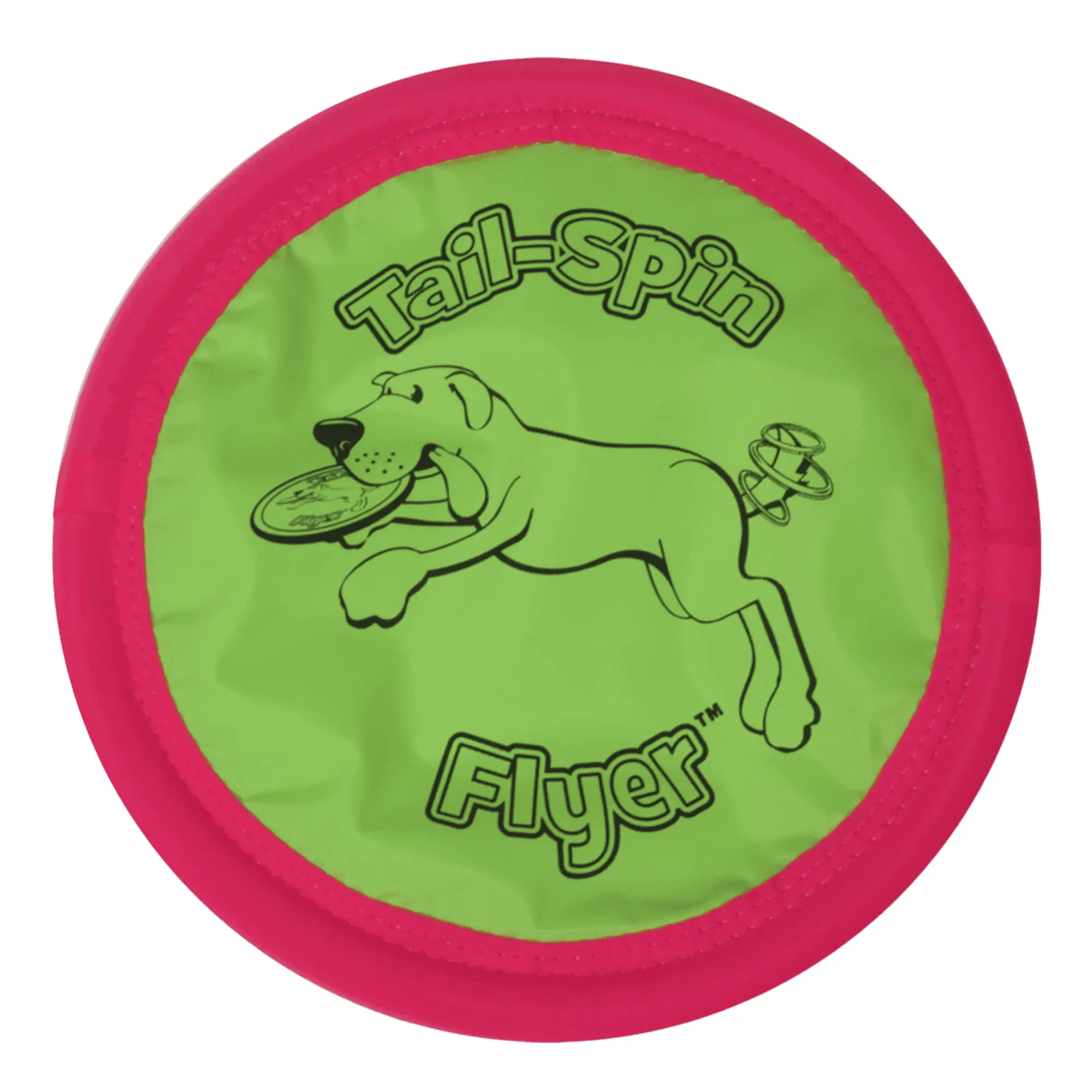 Petmate Booda Tail Spin Flyer Big Daddy Frisbee Dog Toy. Large. Multicolor. Pack of 1