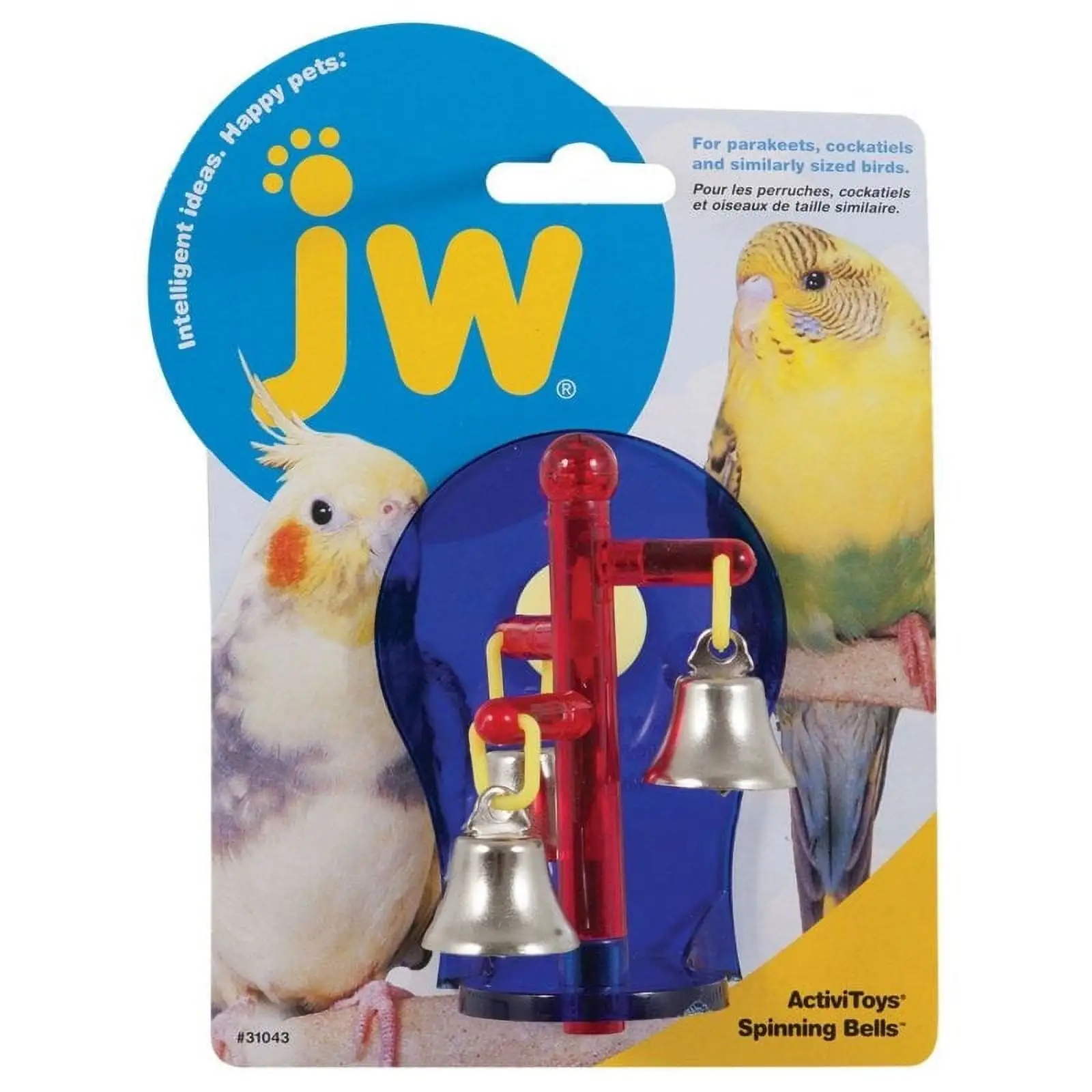 Petmate JW Activitoys Spinning Bells Bird Toy - Assorted Colors