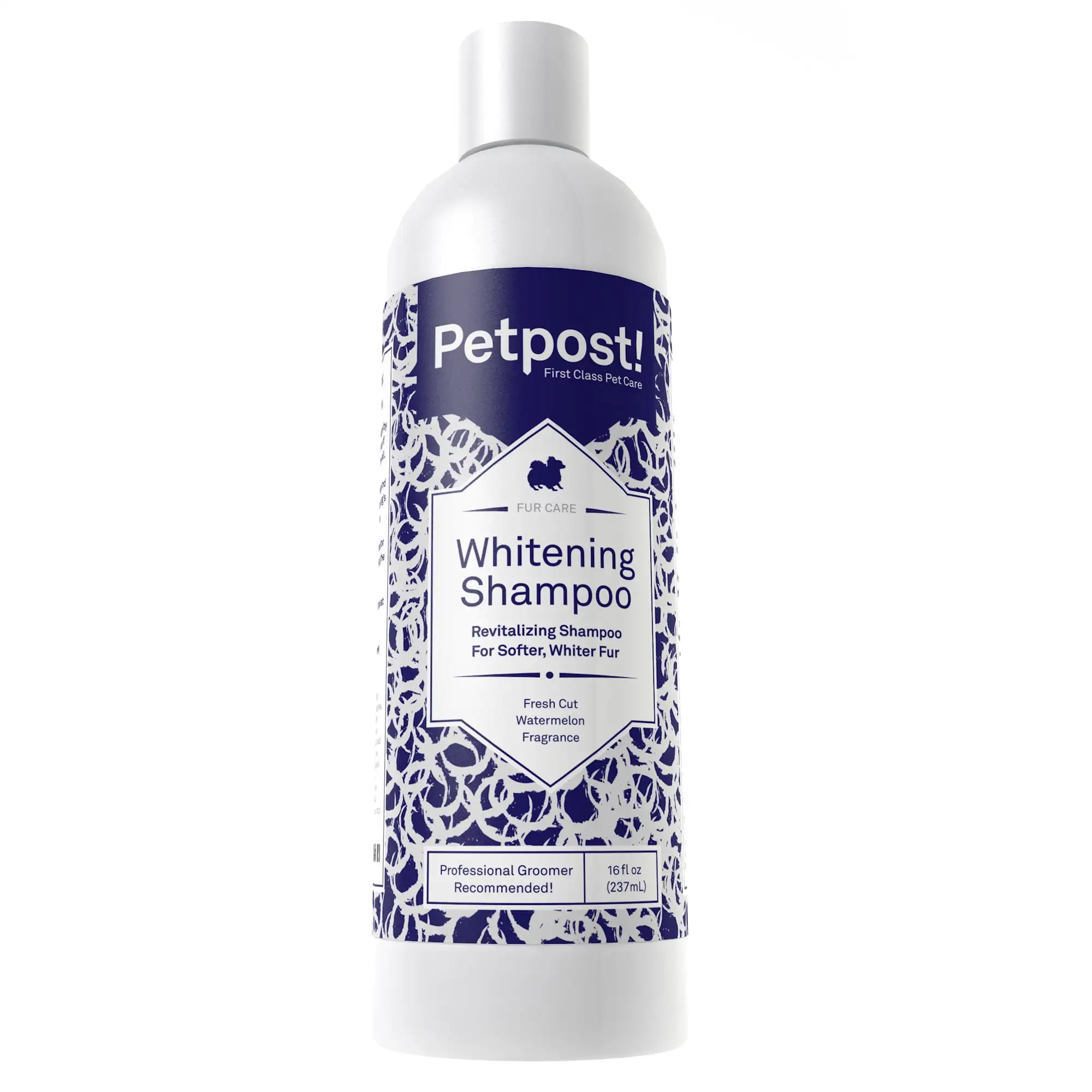 Petpost | Dog Whitening Shampoo - Best Lightening Treatment for Dogs with White Fur - Soothing Watermelon Scent - Maltese. Shih Tzu. Bichon Frise Approved - 16 oz.