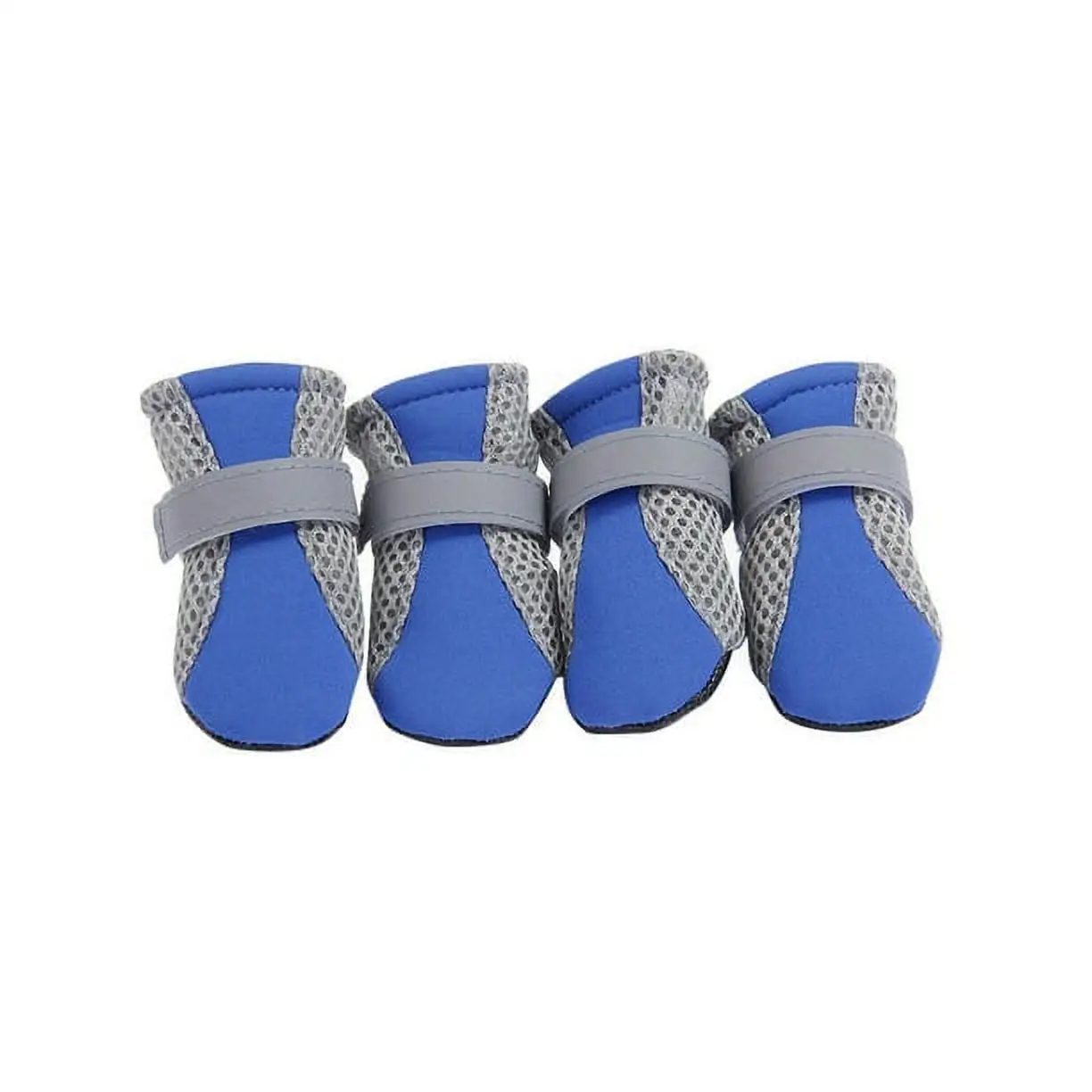 Pets Dogs 4Pcs Anti Slip Breathable Puppy Footwear Protective Booties Shoes