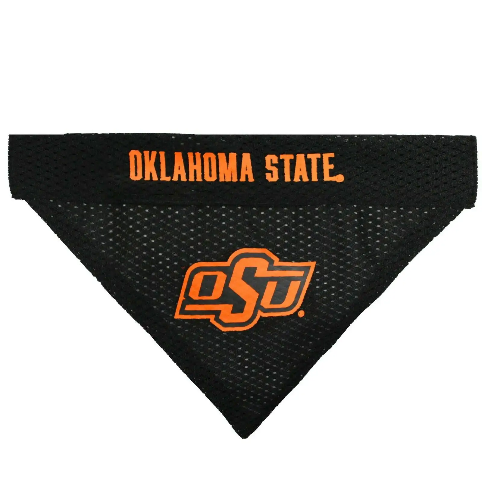 Pets First Collegiate Oklahoma State Cowboys Reversible Bandana - Home & Away Mesh & Premium Embroidery for DOGS & CATS