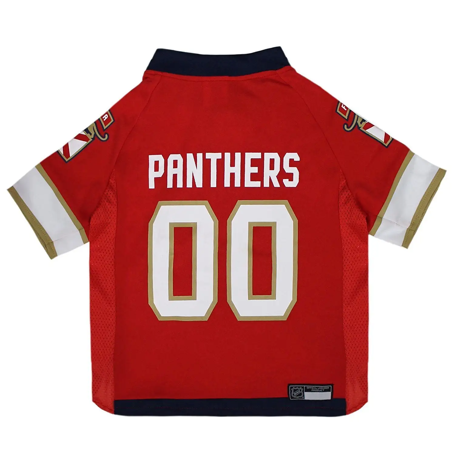 Pets First NHL Florida Panthers Mesh Jersey for Dogs and Cats - Licensed