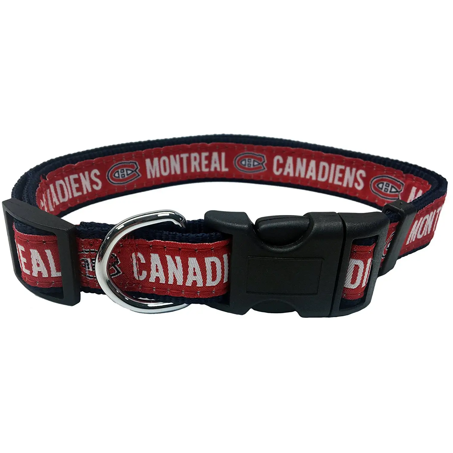 Pets First NHL Montreal Canadiens Cat and Dog Collar - Heavy-Duty. Durable & Adjustable Collar