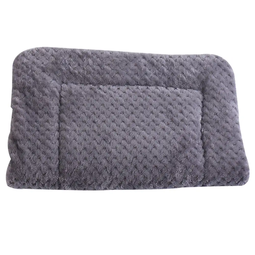 Pets Ultra Soft Pet Bed Washable Dog Bed Crate Mat for Medium Small Dogs Reversible Dog Crate Kennel Pad Cat Pet Bed Liner30*30cm.30*30cm.F38477