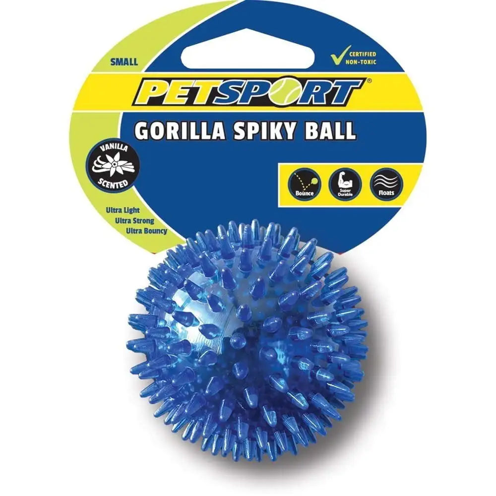 Petsport Gorilla Ball Ultra Light Strong Bounce Dog Fun Interactive Toy Small