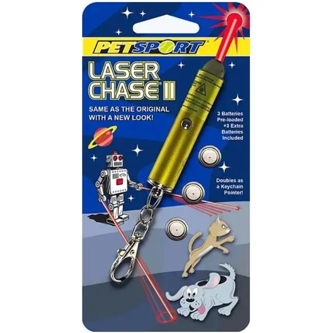 Petsport Laser Chase II Interactive Laser Toy for Dogs and Cats