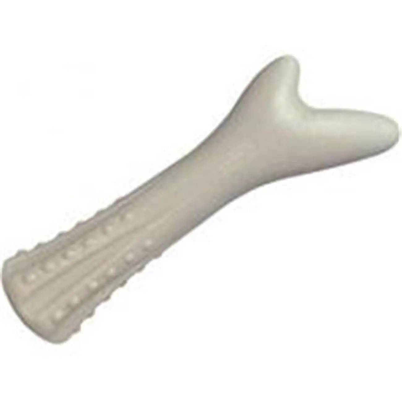 Petstages Deerhorn Antler Alternative Dog Chew Toy. Grey. Small